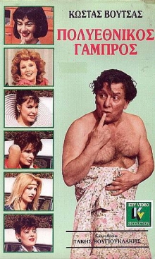 Front cover of Film Πολυεθνικός γαμπρός VHS tape