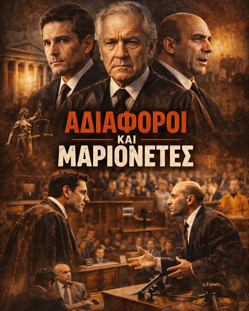 Front cover of Film Αδιάφοροι και μαριονέτες VHS tape