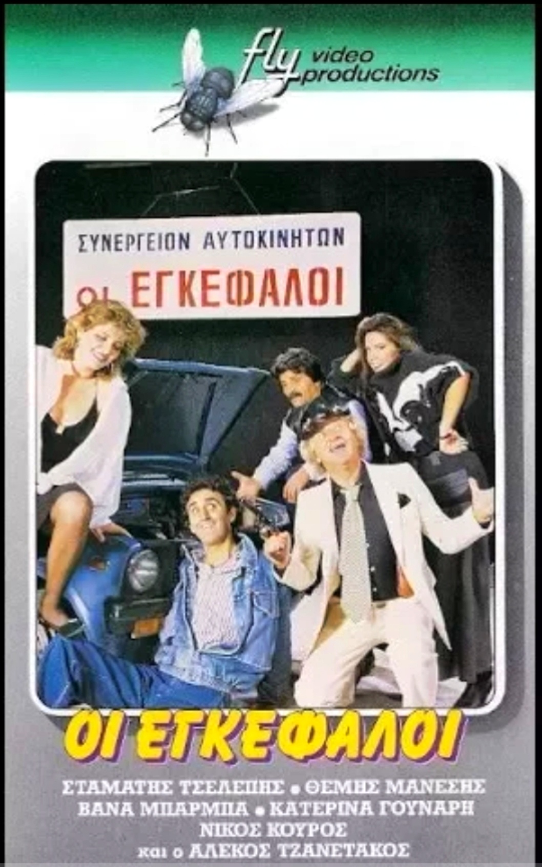 Front cover of Film Οι εγκέφαλοι VHS tape